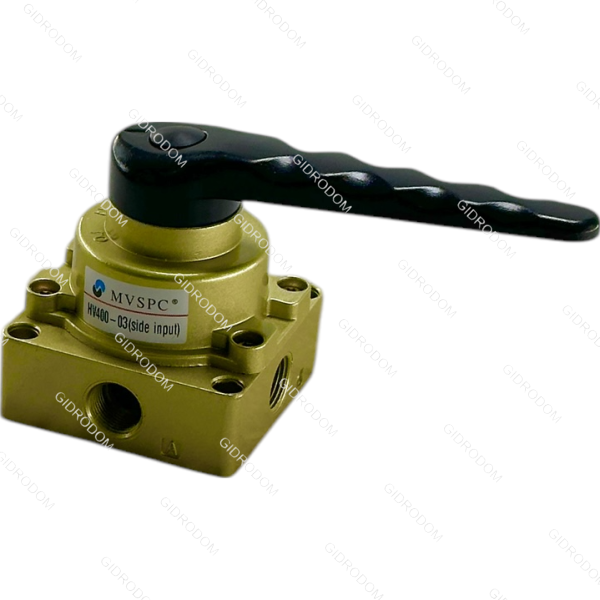 Пневмораспределитель крановый HV 04 (side exit)