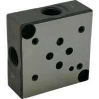 плита монтажная к ВЕ6.141280 (трубн. монтаж, выход сбоку)