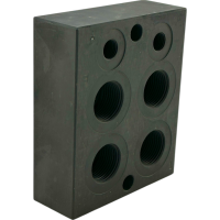 плита монтажная к ВЕХ16.130350 (трубный монтаж вниз)