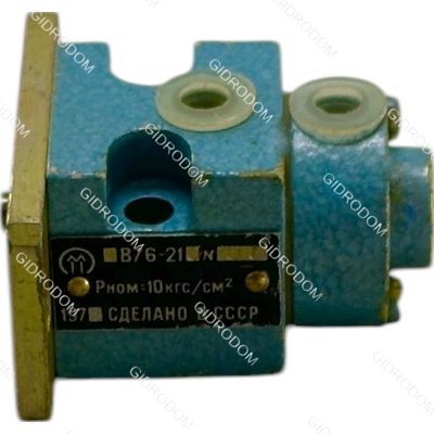 Пневмораспределитель ИВ76-21