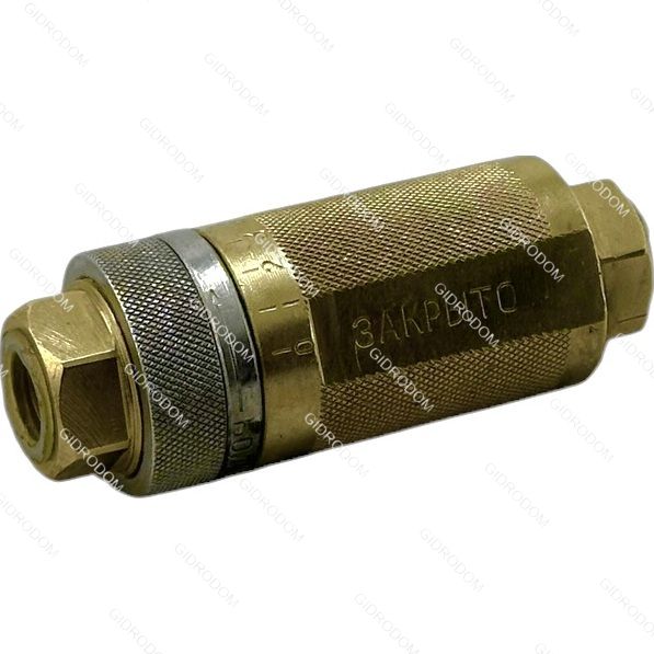 Пневмодроссель с обратным клапаном В77-15