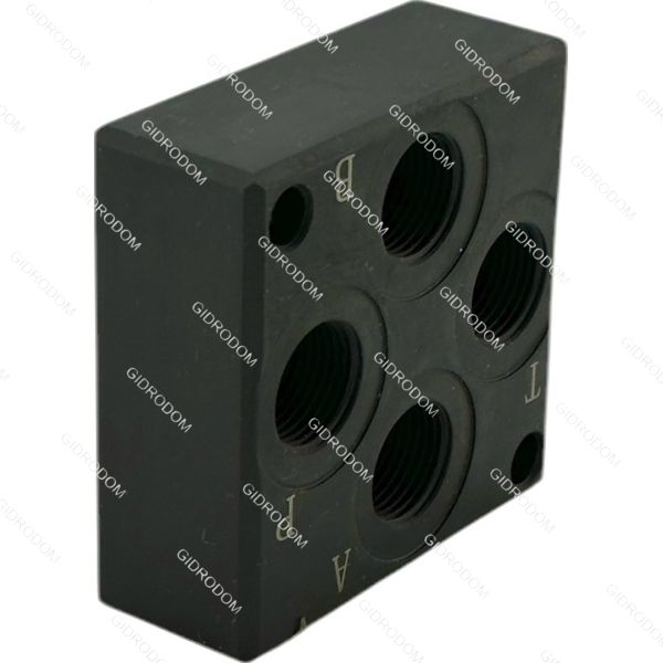 плита монтажная к ВЕ6 труб монтаж выход вниз (DD-03-SP-B-6D)