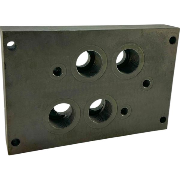 плита монтажная к 1Р323 труб монтаж выход вниз (DD-10-SP-B-6D)