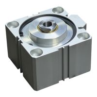 Пневмоцилиндр SDA80X10-TZ1472B-02GY  AIRTAK