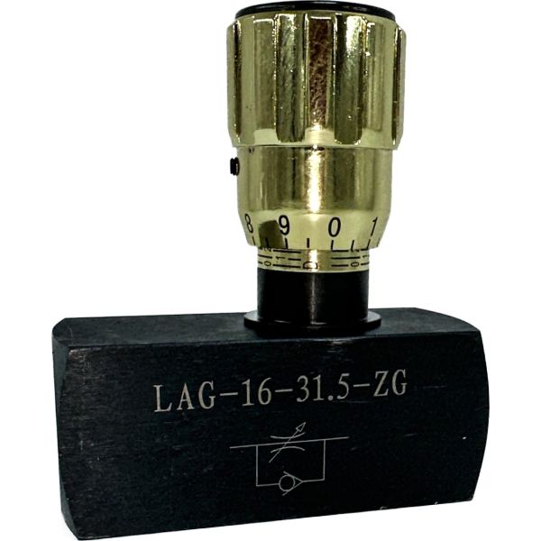 Гидродроссель с обратным клапаном LAG-12-0,05-G1/2