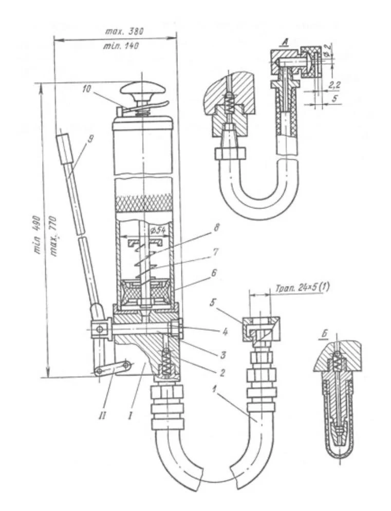 Title 1, Шприц ручной густой смазки ШРГ 750 PRESSOL (ана...