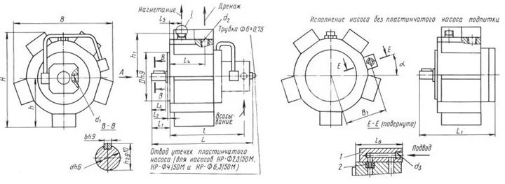 Title 1, Насос аксиально-поршневой нерегулируемый НР-Ф 4...