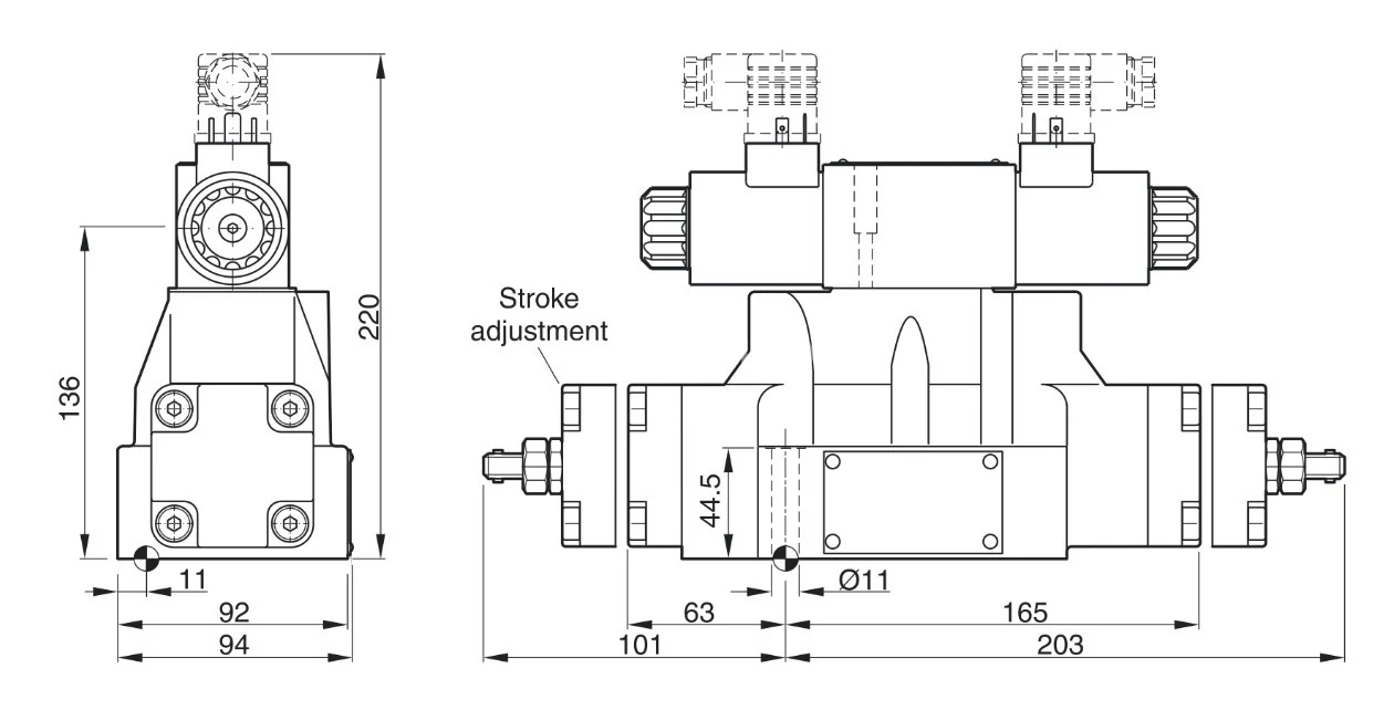 Title 2, Гидрораспределитель 4D03 3B03 0303 10C1G0Q15