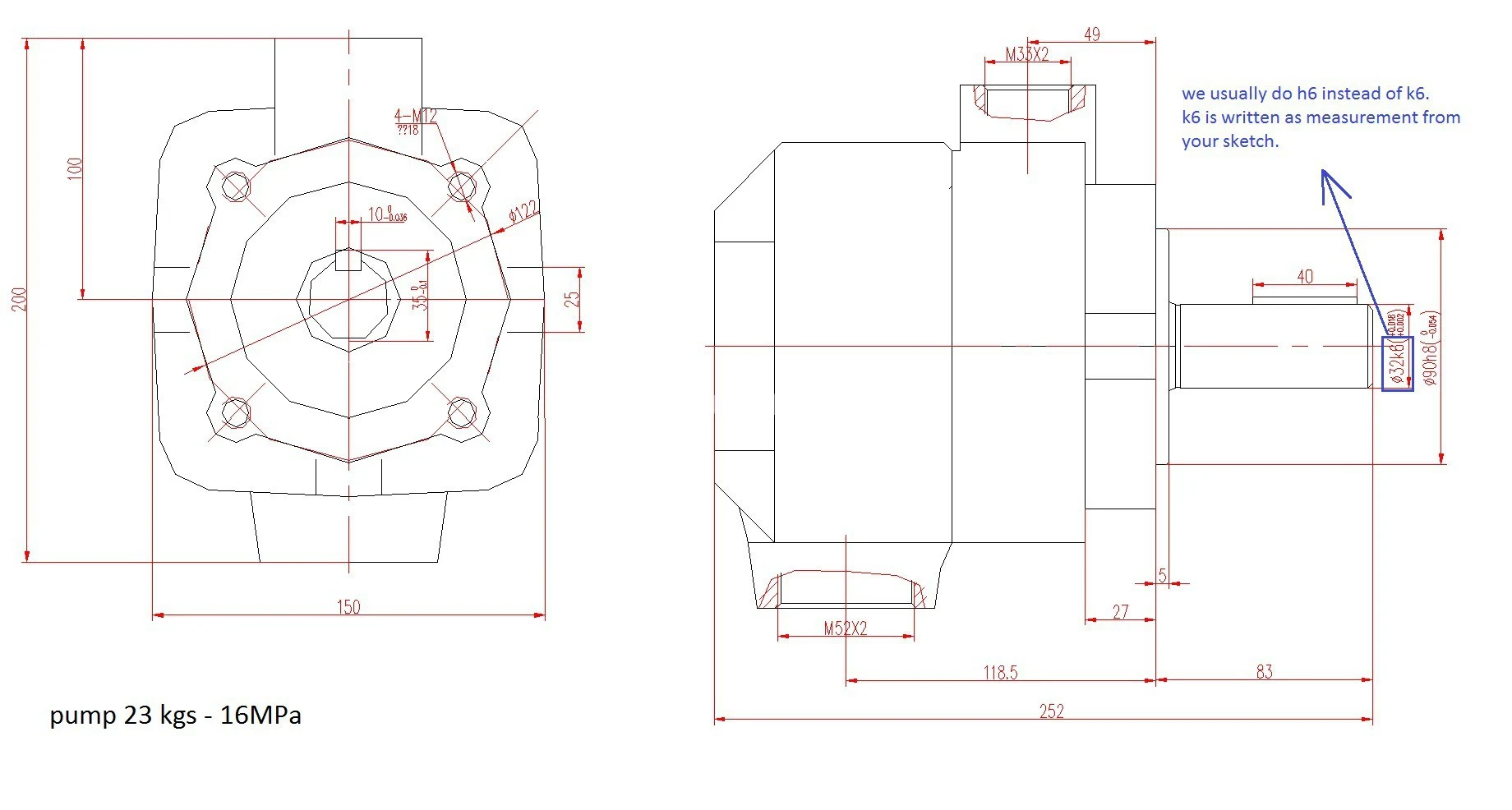Title 1, пластинчатый насос НПл 45/16 (NPLG 63)