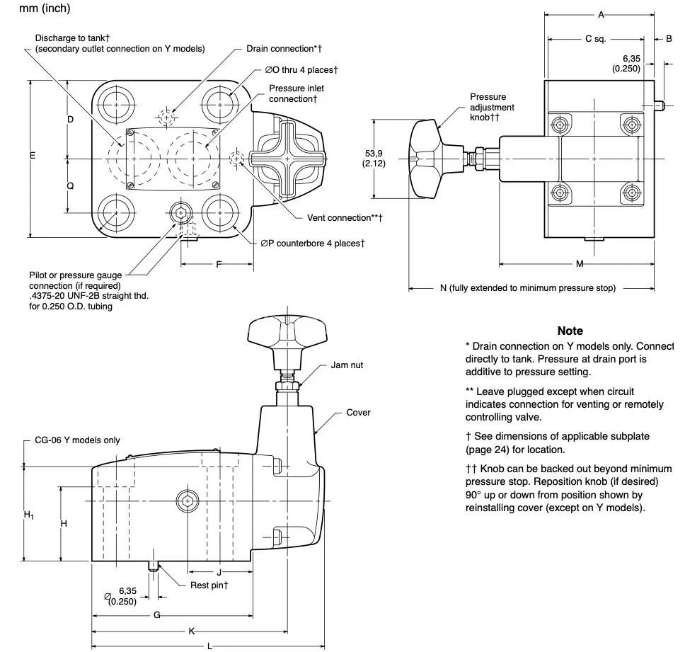 Title 1, Гидроклапан ECG10C10TG
