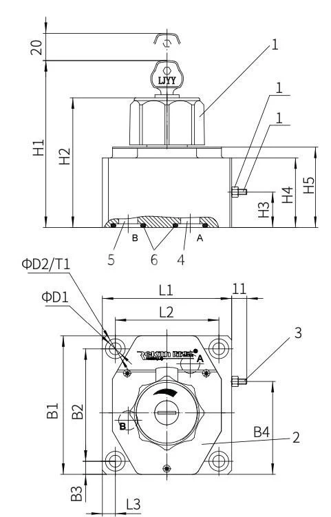 Title 1, регулятор расхода (дроссель) 2FRM10-22/25L