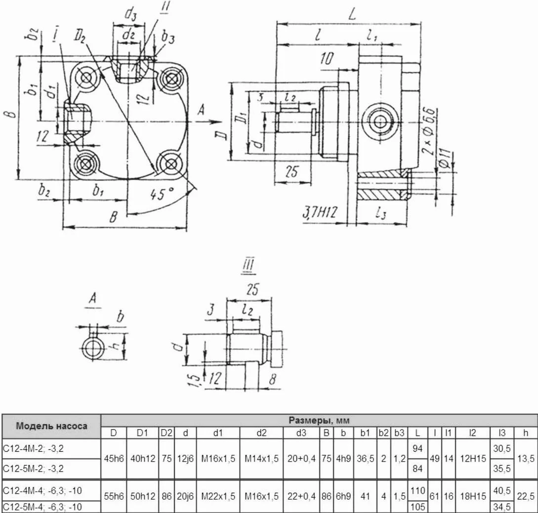 Title 1, Насос пластинчатый для смазки С12-4М-3,2