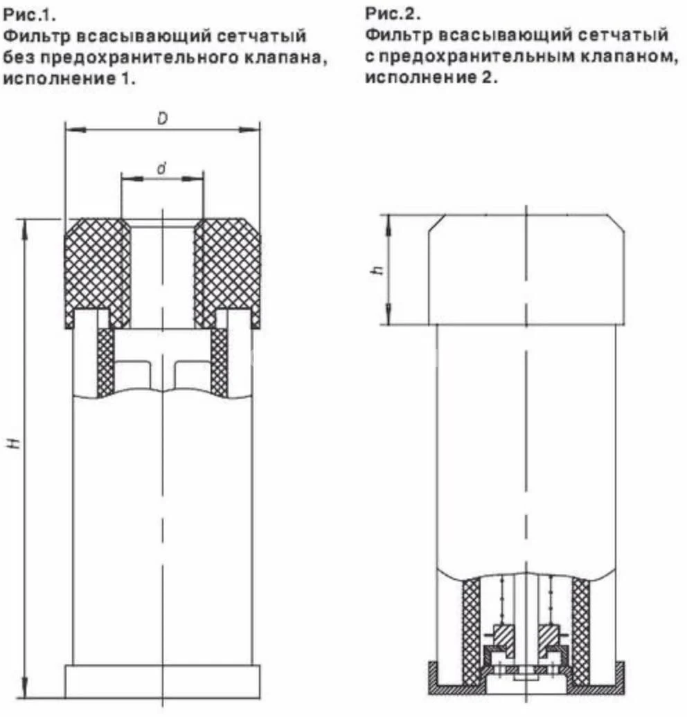 Title 1, Фильтр всасывающий сетчатый 8-80, 8-160