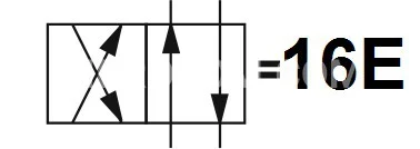 Гидрораспределитель Aron (Арон) AD3E16E, условный проход 6 мм., электромагнитный, золотниковый, дискретный, двухмагнитный