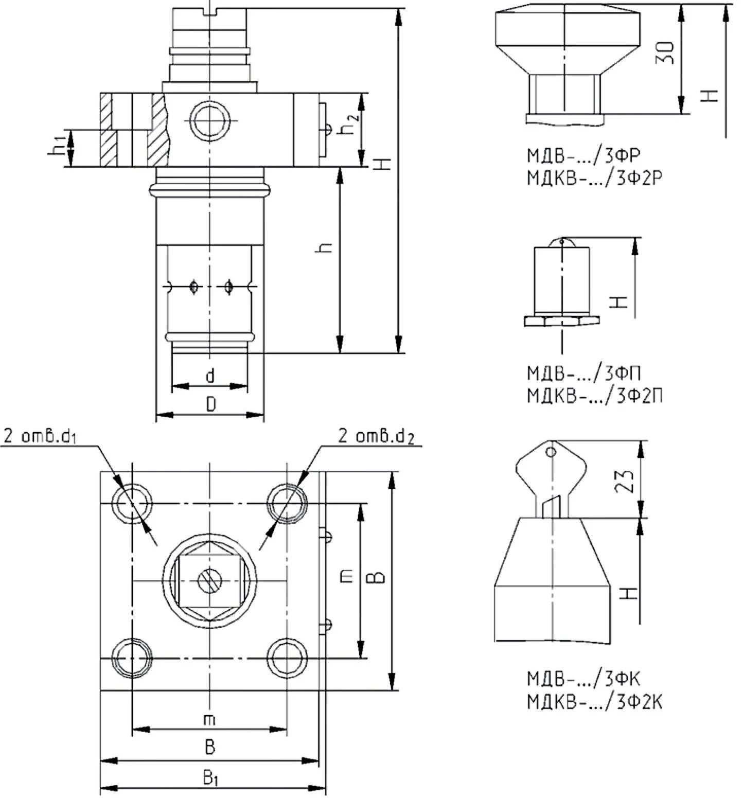 Title 1, Гидродроссель с обратным клапаном МДКВ 32/3 Ф2К