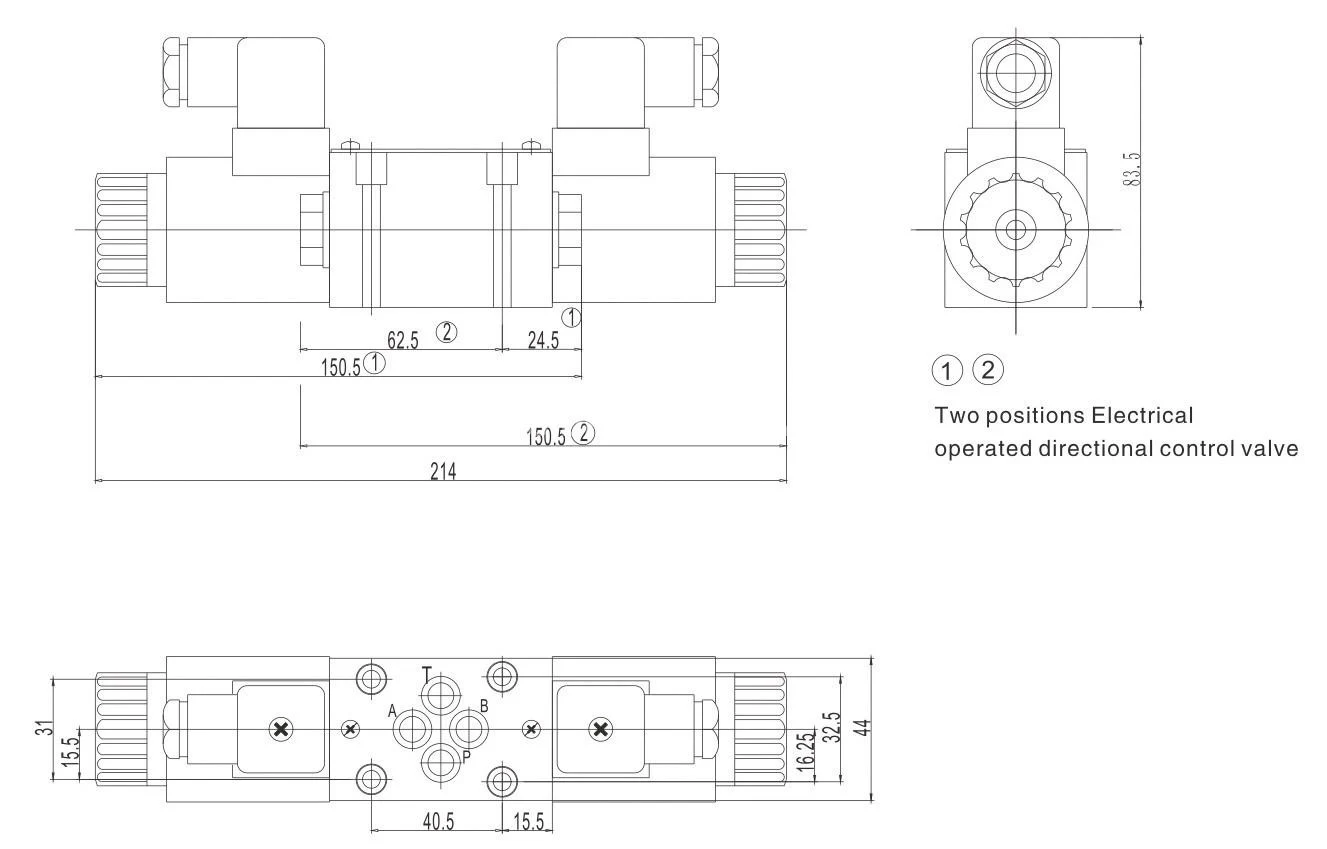 Title 2, Гидрораспределитель ВЕ 10.64 (FW 03-3C60)