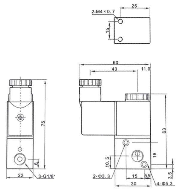 Title 2, Пневмораспределитель ПРЭ3/2,5 1112 (3V1-06 24V)
