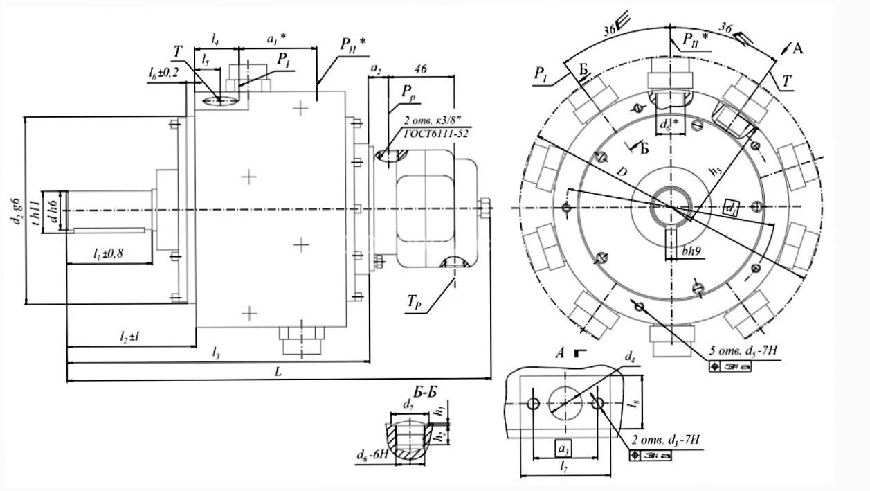 Title 1, радиально-поршневой насос 50НР 32/2 (аналог НПР...