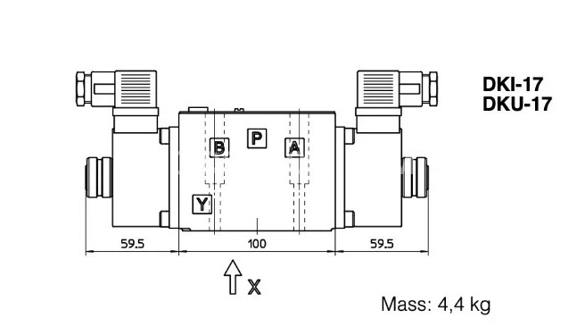 Title 2, Гидрораспределитель DKI-1713-X...