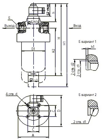 Title 1, фильтр напорный 3ФГМ 32-25М