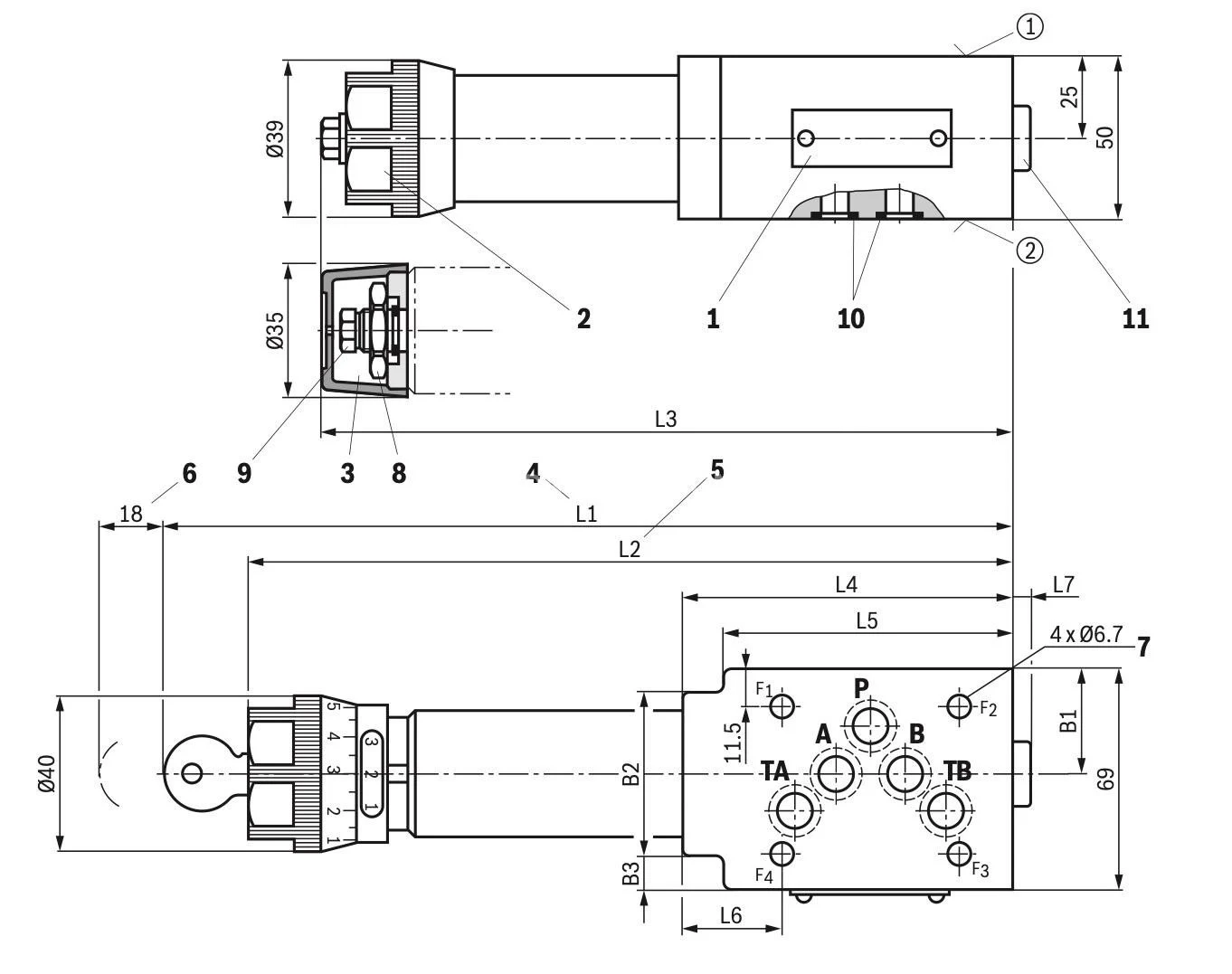 Title 1, Гидроклапан редукционный HY511-14