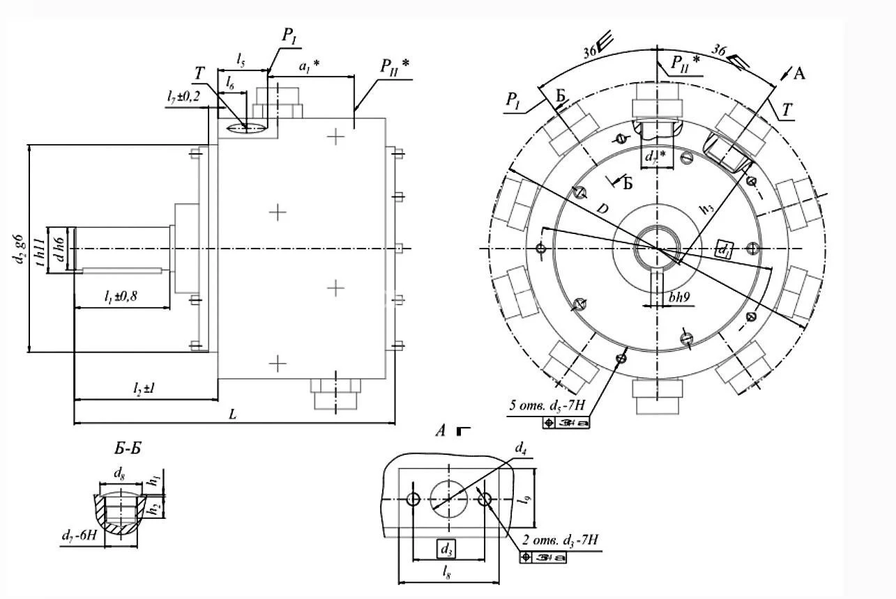 Title 1, радиально-поршневой насос 50НР 6,3