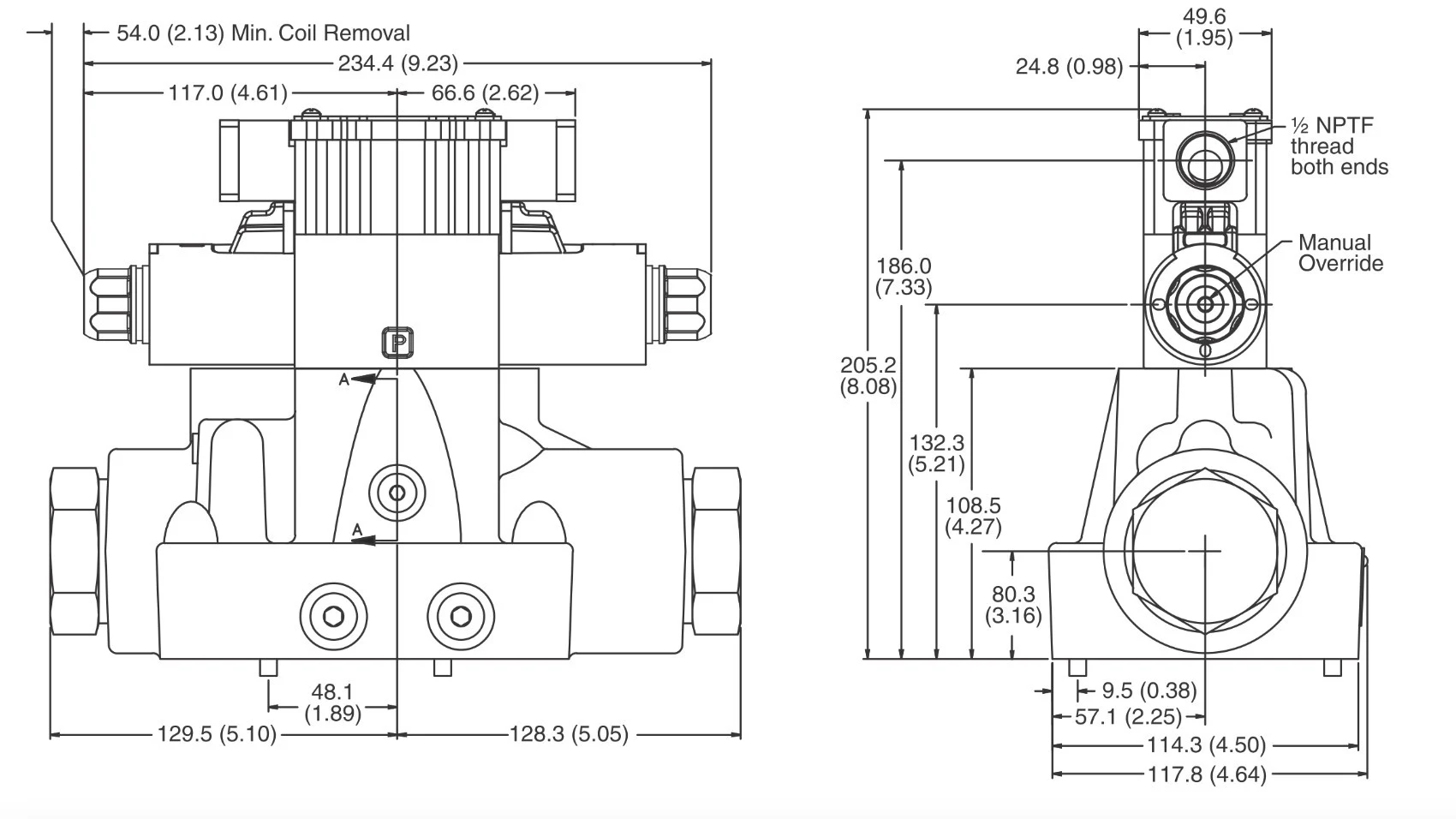 Title 2, Гидрораспределитель D61VW-4-C-2-P-45