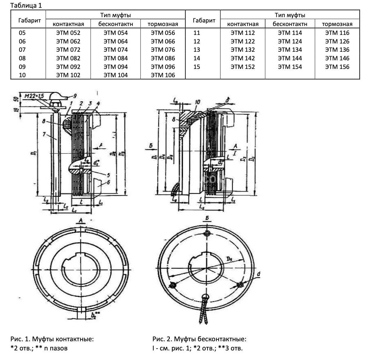 Title 1, муфта электромагнитная ЭТМ 076 1А