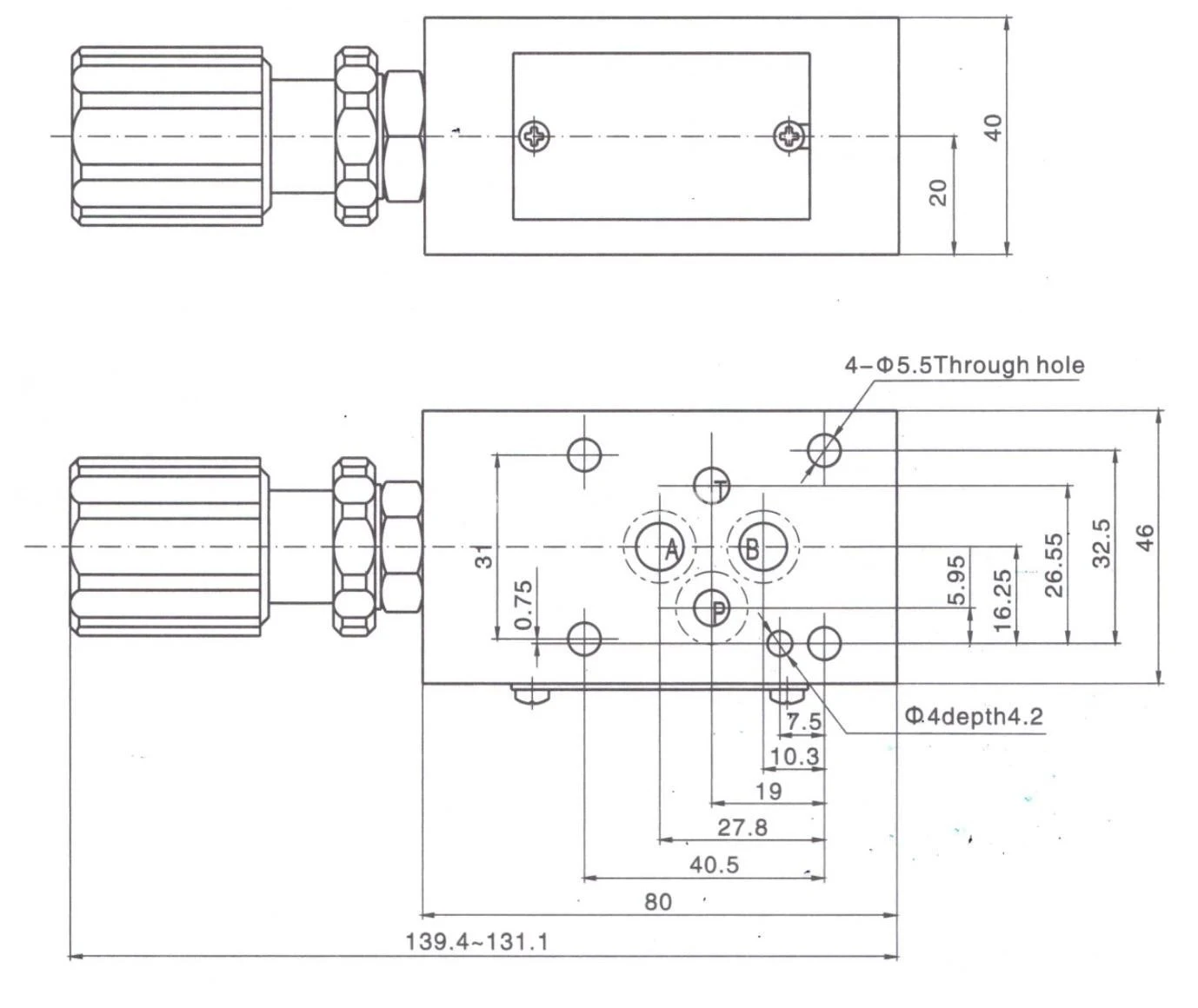 Title 1, Гидродроссель ДКМ 6/3 А (DL-02-A) - без обратн...