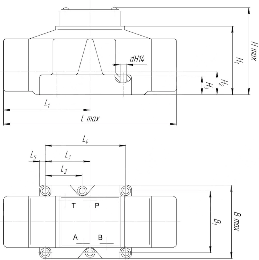 Title 2, Гидрораспределитель Р 203 АИ 1-44