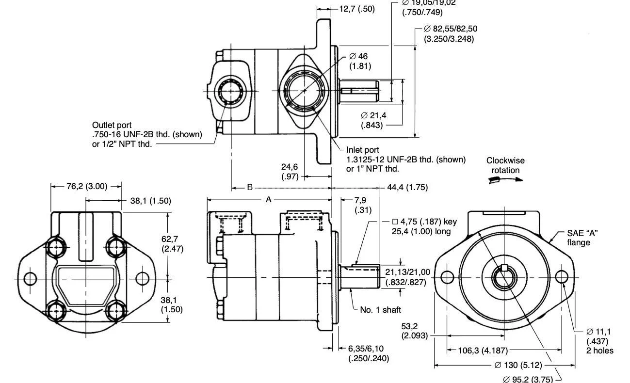 Title 1, пластинчатый насос 5M95A 1C20