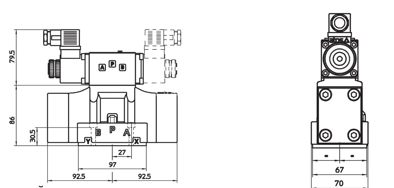 Title 2, Гидрораспределитель DPHU-1710/21
