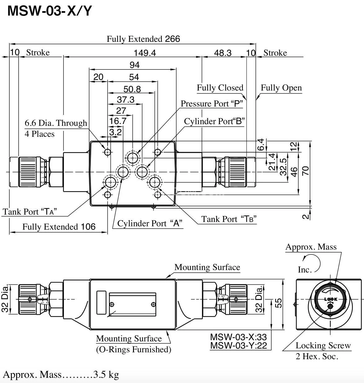 Title 1, Гидродроссель MSW-03-X-40
