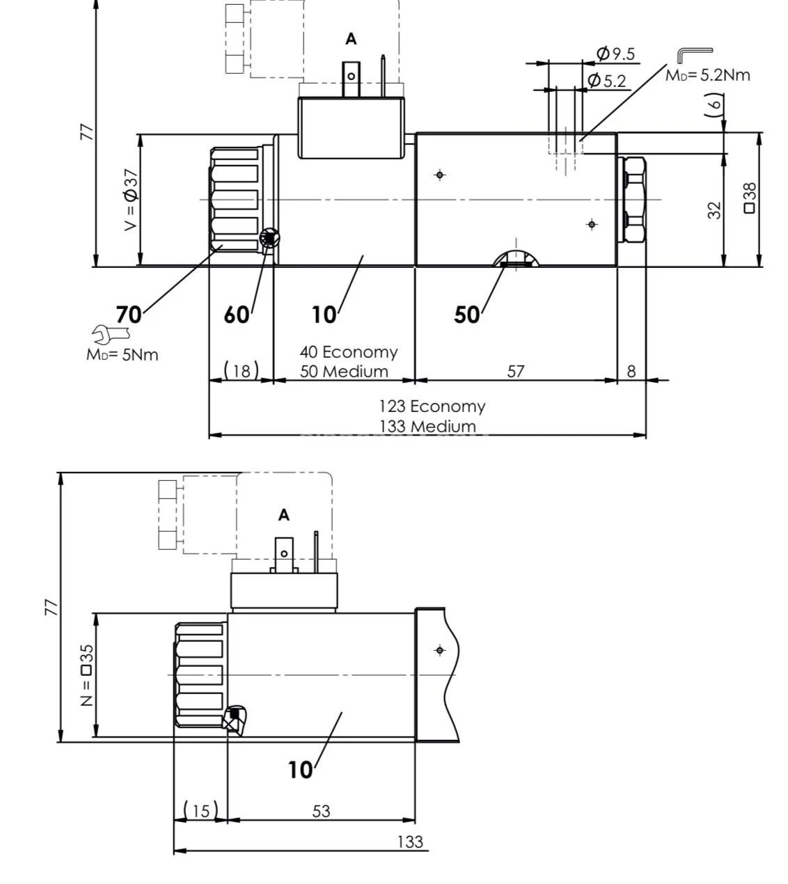 Title 2, Гидрораспределитель WDEFA04-AB1-D1HF1