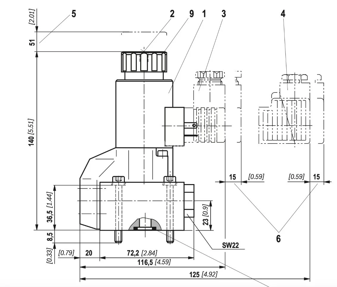 Title 2, Гидрораспределитель M-3SEW6 U 30S/420M G24