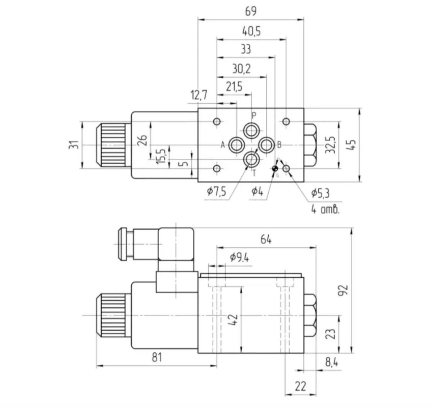 Title 2, Гидрораспределитель HY6RSD-B