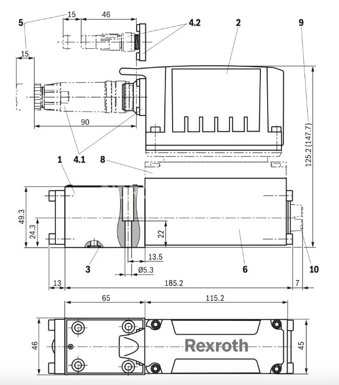 Title 2, Гидрораспределитель 0811 404 813