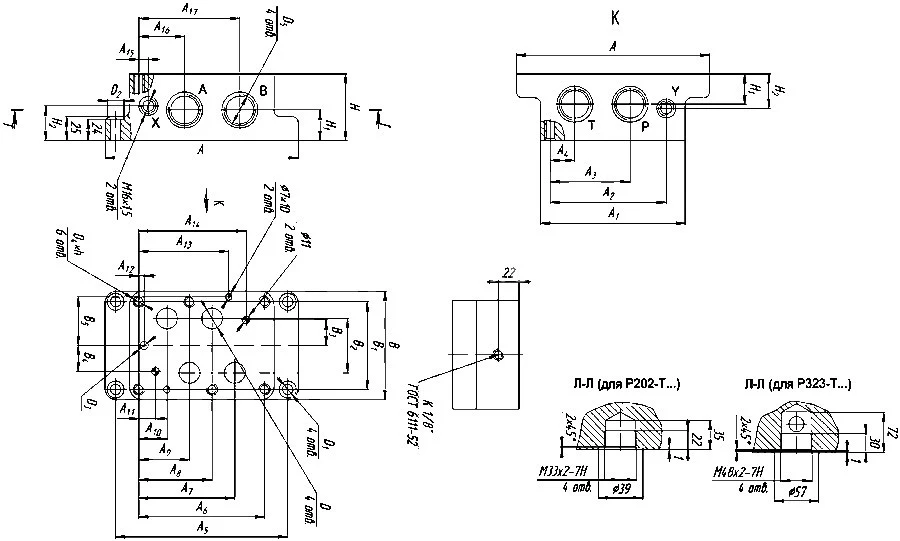 Title 1, плита монтажная к 1Р323 туб монтаж выход вбок ...