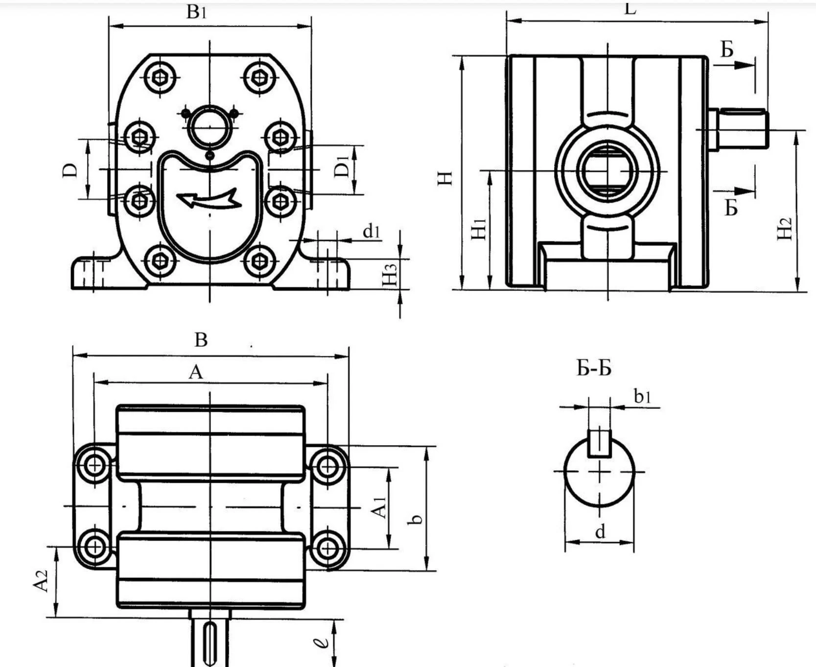 Title 1, шестеренчатый насос Г 11-22А
