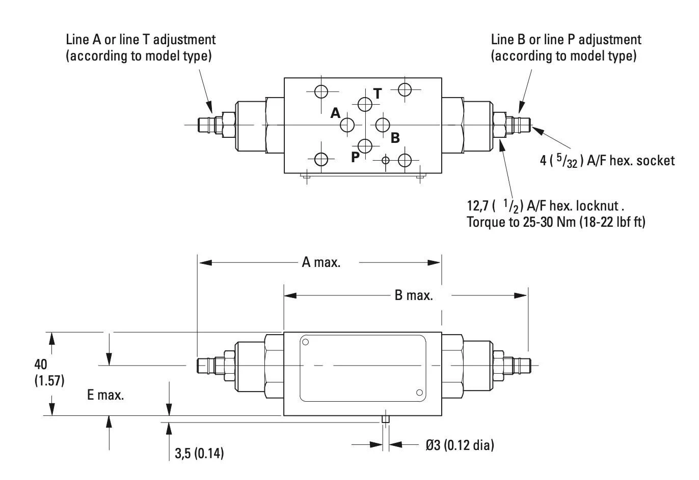 Title 1, Гидродроссель DGMEN 3HA2W B2W21